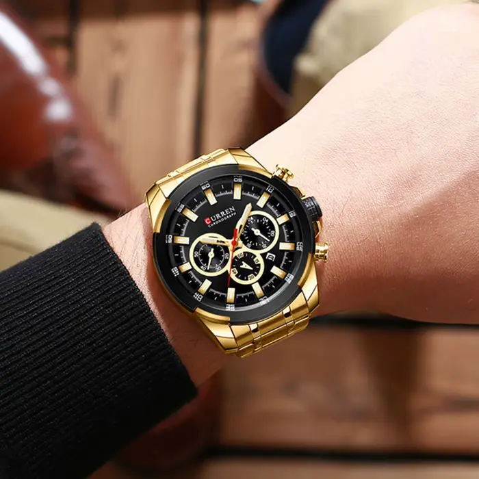 Montre à quartz CURREN pour homme