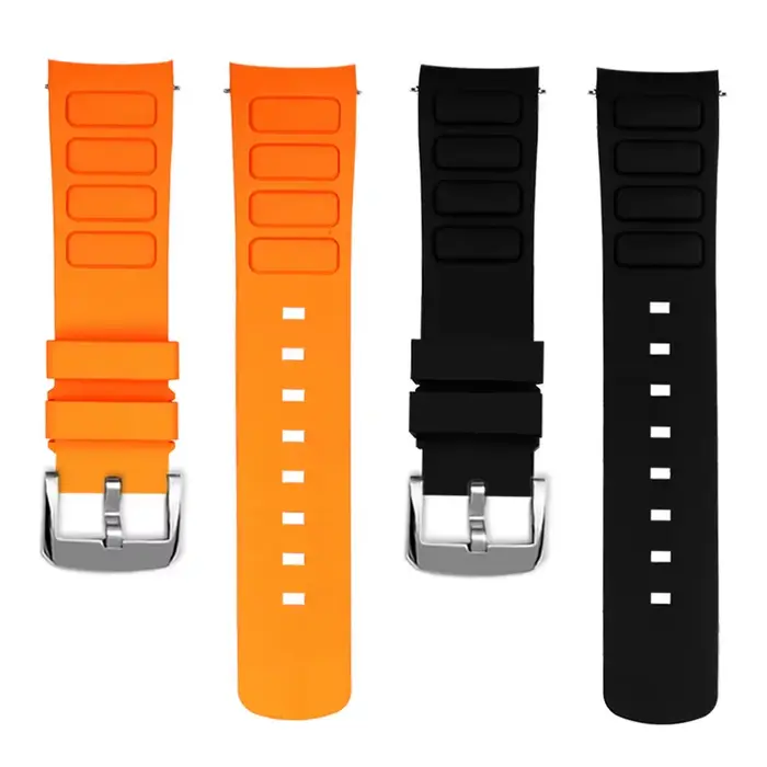 Bracelet de montre en caoutchouc étanche pour Mido Multifort TV M049.526