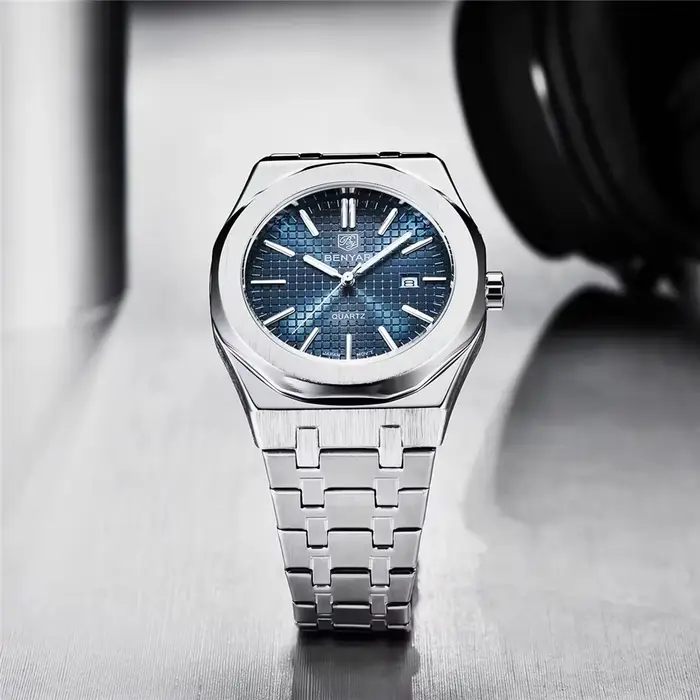 Montre à Quartz de Luxe pour Homme