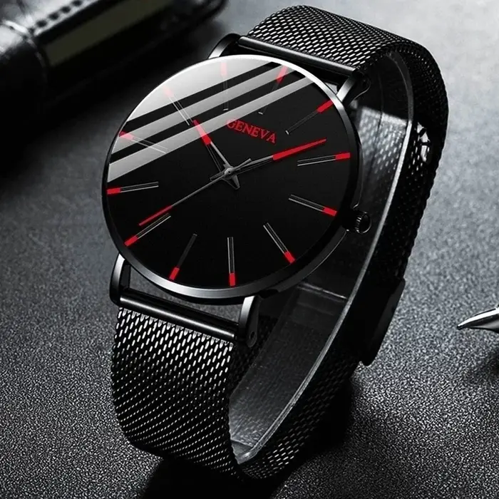 Montres d'affaires Ultra fines pour hommes