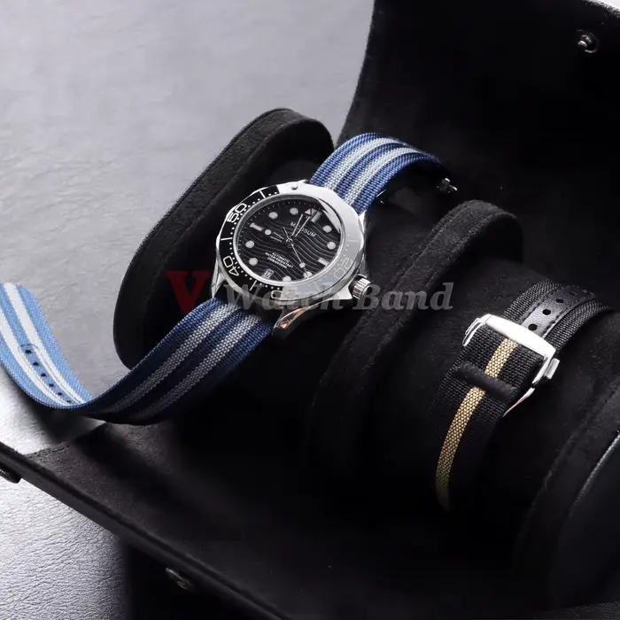 Bracelet de montre pour Omega hommes Sport militaire étanche 20mm