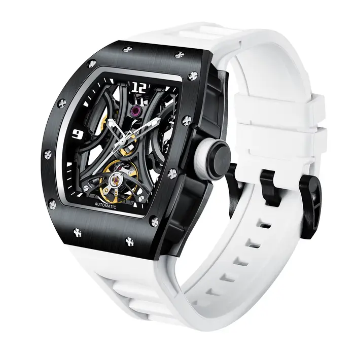 Nouvelle montre automatique 2026 style tonneau