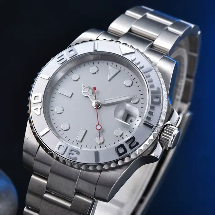 2025 nouveau 2813 Yacht montre lunette en céramique montre mécanique pour hommes mode haute dureté v