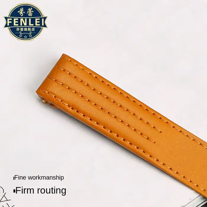 Bracelet de montre en cuir à dégagement rapide