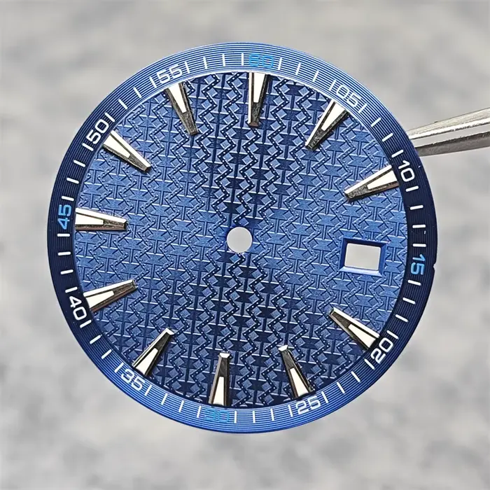 Cadran de montre à calendrier unique pour hommes