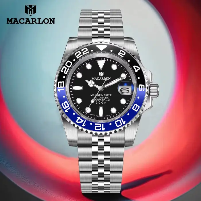 Nouvelle montre mécanique automatique de luxe MACARLON Design 41MM 2026 pour homme