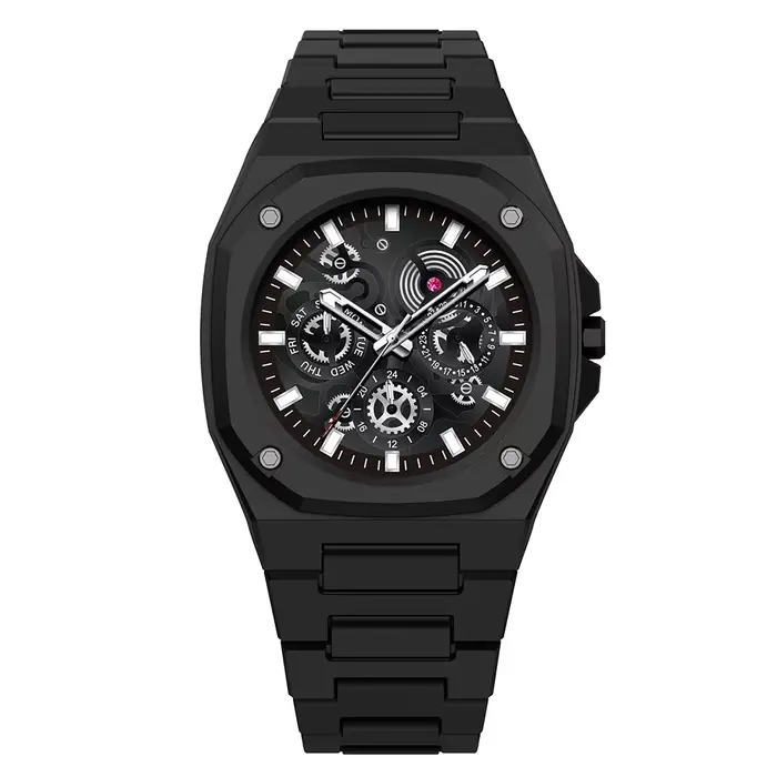 Montres d'affaires de luxe pour hommes montres à Quartz mécaniques analogiques montres pour hommes d
