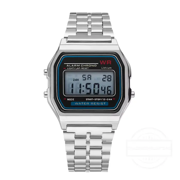 Montres numériques LED de luxe pour hommes