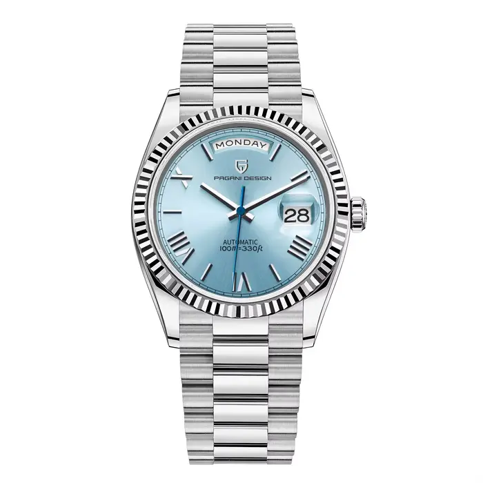 PAGANI DESIGN – montre-bracelet automatique pour homme, accessoire de luxe, en verre de saphir AR, m