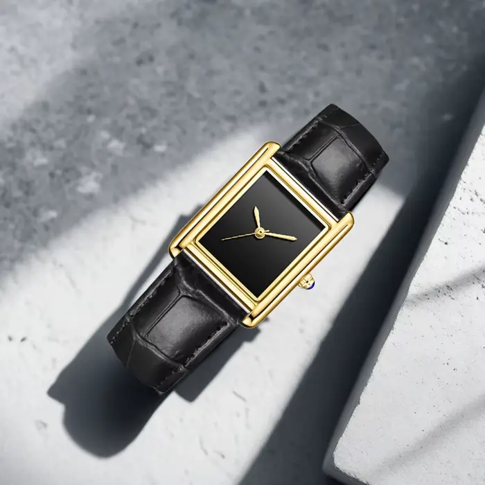 Réservoir carré marque de luxe montres pour femme mode décontracté dames
