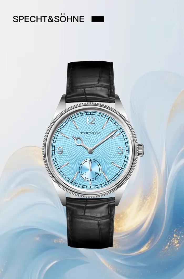 Specht & Söhne nouveautés 1908 montres automatiques pour hommes en acier inoxydable mouette Movt montre-bracelet mécanique 50M étanche