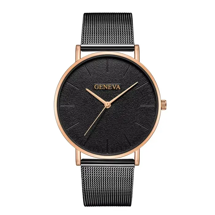 2025 montre pour femme Vintage classique mode cadran décontracté bande d'acier bracelet or Rose féminin montre-bracelet à Quartz décontractée
