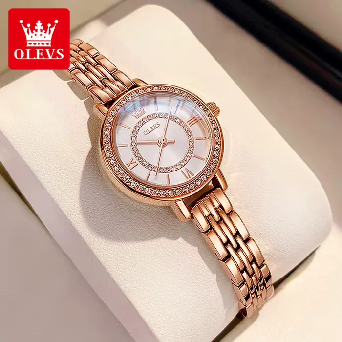 Montre en diamant pour femme