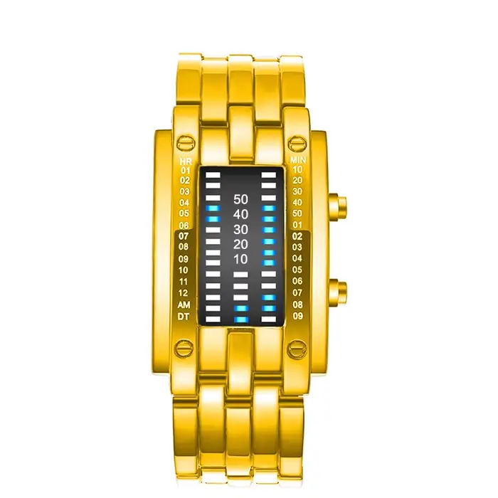 Nouvelles montres Led binaire pour hommes femmes Couple montre mode sport