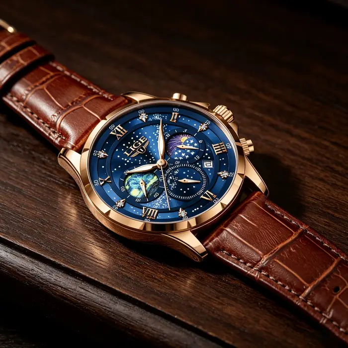 Montres créatives pour hommes LIGE