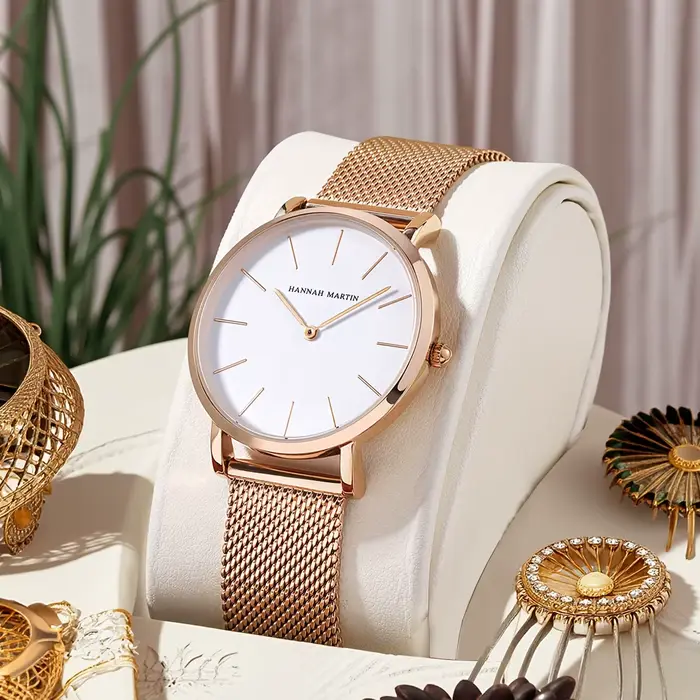 Montre à quartz étanche pour femme