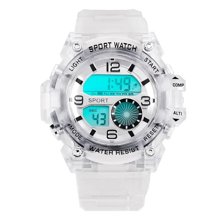 Montre numérique étanche pour homme