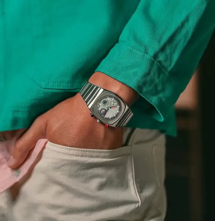 CILOA homme vintage haut de gamme hommes automatique mécanique montres