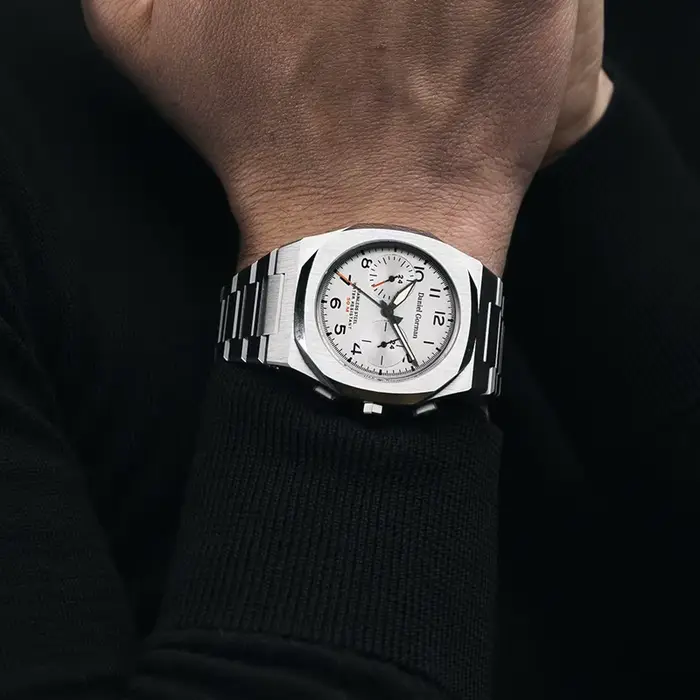 Montre Daniel Gorman élégante et multifonctionnelle résistante à l'eau pour homme avec affichage analogique-digital et date automatique