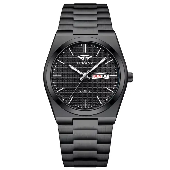 Montre pour homme, montre à quartz entièrement automatique, non mécanique, mode et affaires
