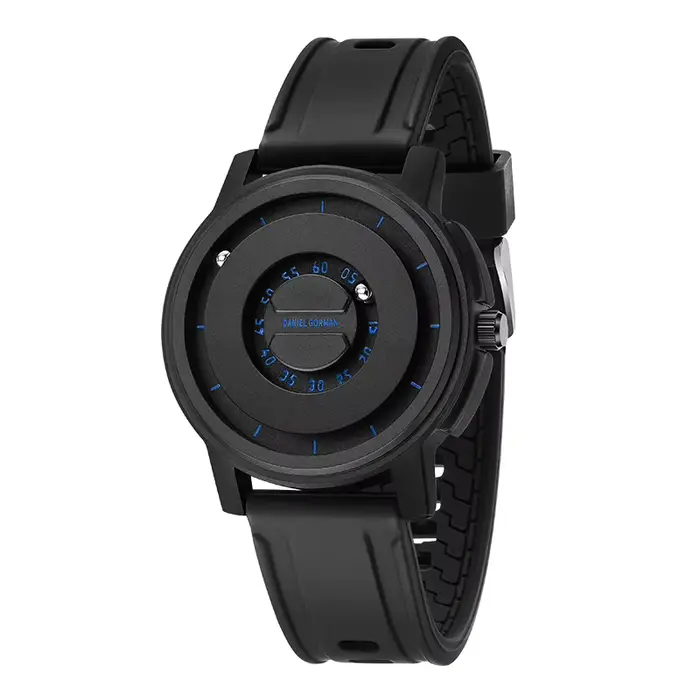 DANIEL GORMAN Top montre de luxe pour hommes militaire étanche lumineux Date semaine homme montre-bracelet en cuir