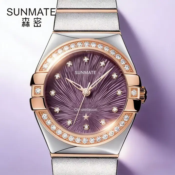 Montre de luxe haut de gamme pour femmes SUNMATE