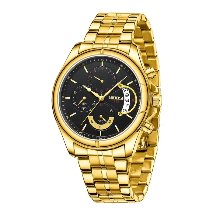 NIBOSI montres pour hommes liquidation vente directe d'usine à perte affaire étanche mode luxe