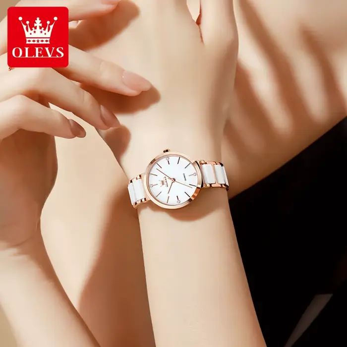 Montres OLEVS 5877 en promotion pour femme