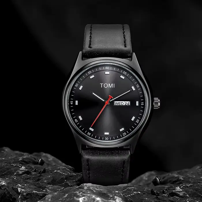 TOMI montre pour hommes minimaliste affaires décontracté