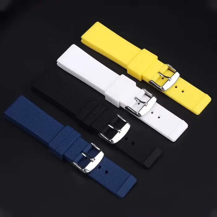 Bracelet en Silicone kaidini pour montres mécaniques élégant et confortable pour homme et femme occasions quotidiennes et spéciales