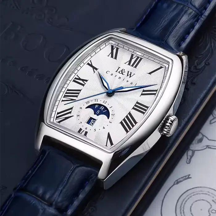 CARNIVAL I & W montres d'affaires mécaniques pour hommes marque de luxe automatique mouvement MIYOTA montres étanche homme Reloj Hombre