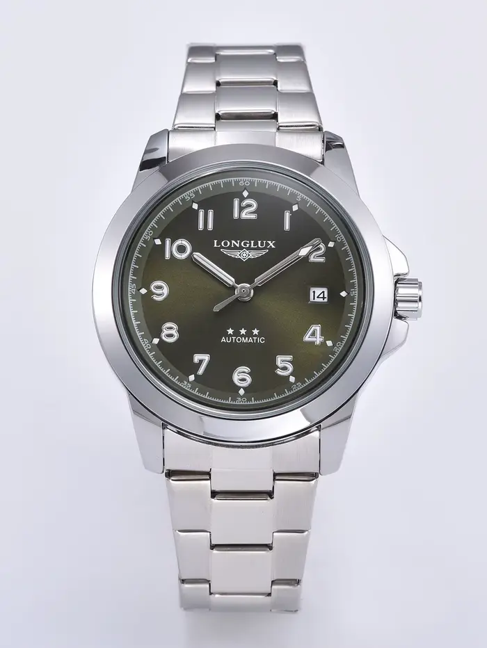 Montre automatique pour homme, montre mécanique de luxe abordable, étanche, en acier inoxydable, lum