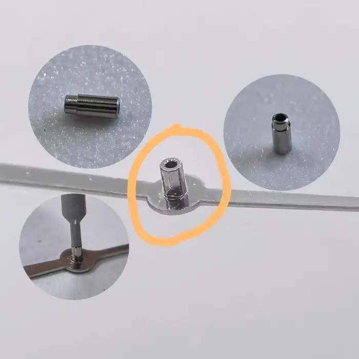 Accessoires de montre : Tube de seconde aiguille pour mouvements 7750