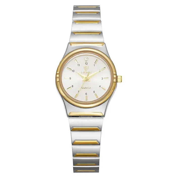 Montre-bracelet de luxe en acier inoxydable pour hommes et femmes