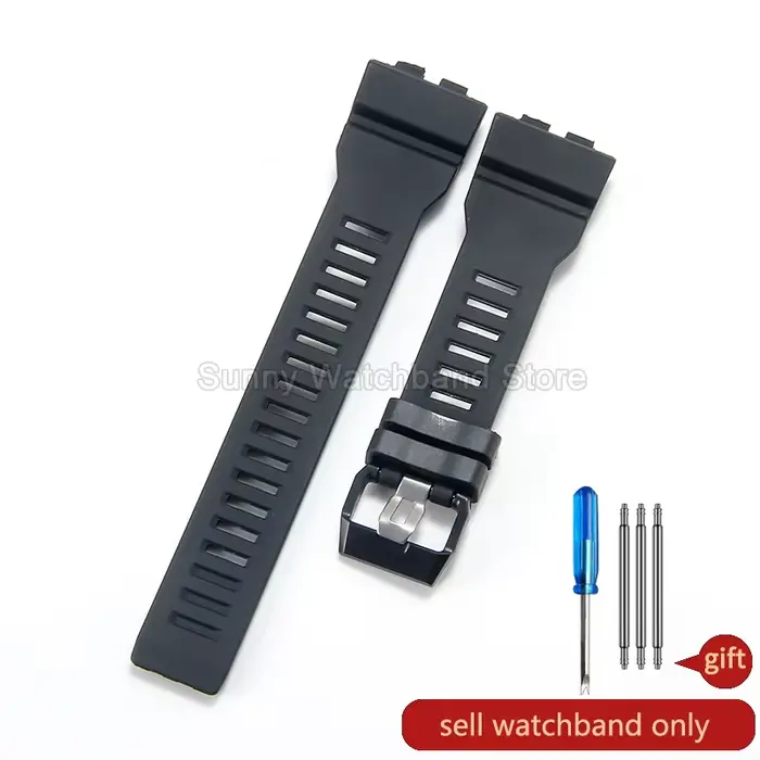 Pour Casio GBA-800 GBD-800 GMA-B800 série Bracelet de montre à la mode doux confortable spécial Sili