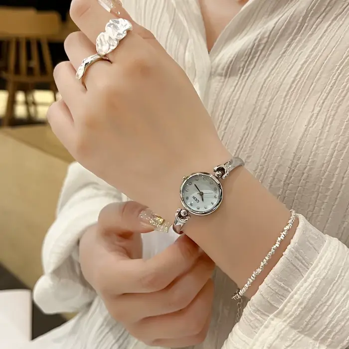 Montre-bracelet à quartz étanche pour femme