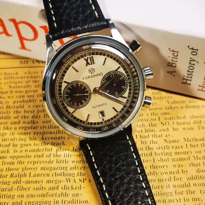 Forsining – montre mécanique rétro classique pour hommes