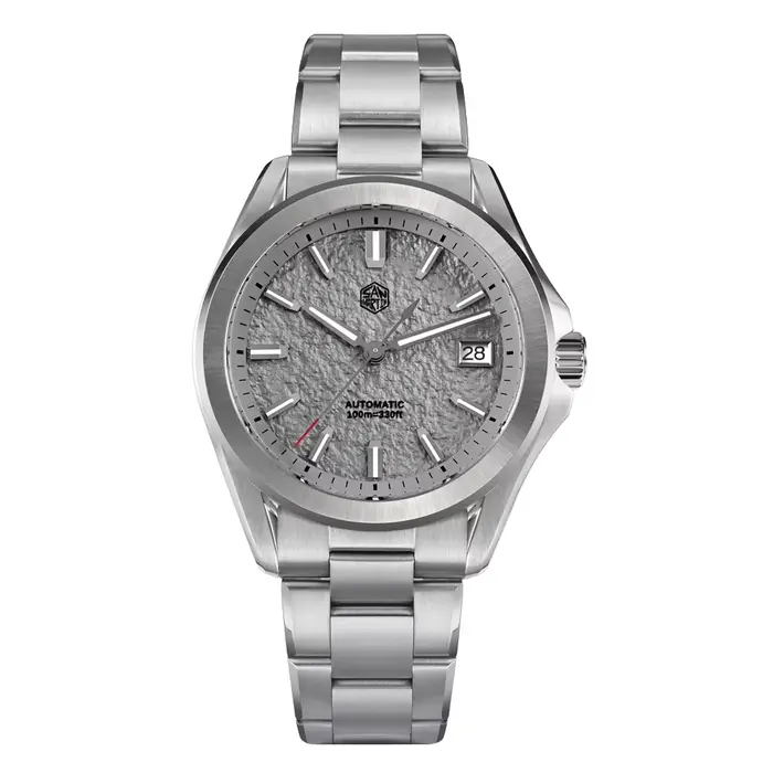 San Martin 39mm montre de Sport de luxe cadran émail NH35 automatique mécanique pour hommes montres 
