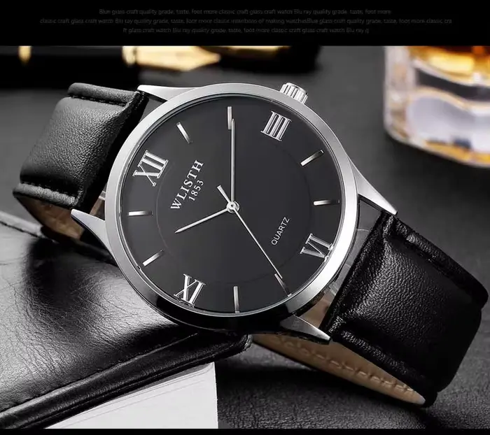 Wlisth – montre de luxe ultrafin pour hommes et femmes