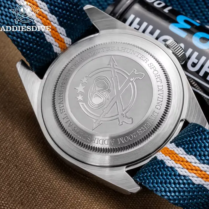 ADDIESDIVE TOP Montres à quartz 20Bar Diving BGW9 Super Luminous Swiss Ronda 515-24H GMT Montre pour hommes Relogios Masculino
