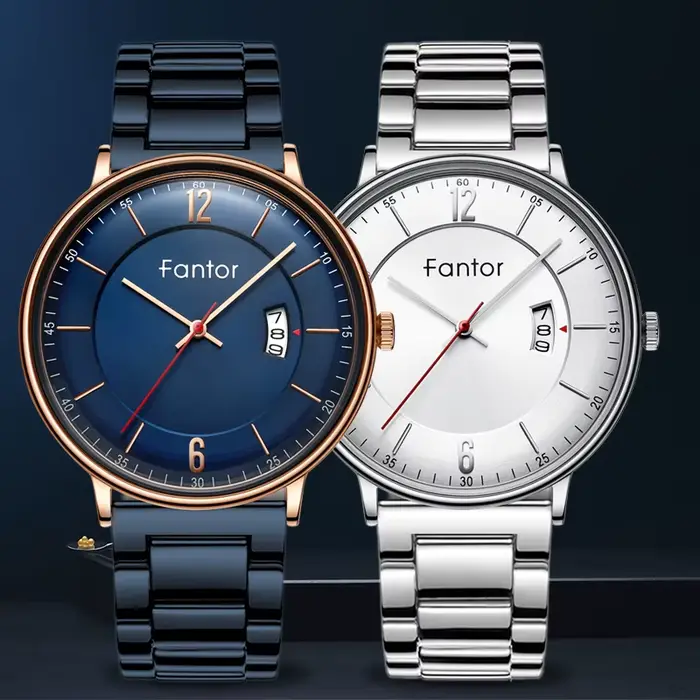 Fantor – montre-bracelet à Quartz pour hommes