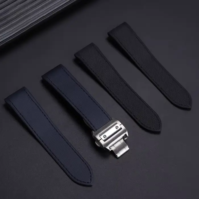 Bracelet de montre en cuir pour homme