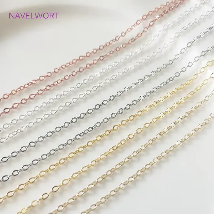 Chaîne O plaquée or 14K/18K