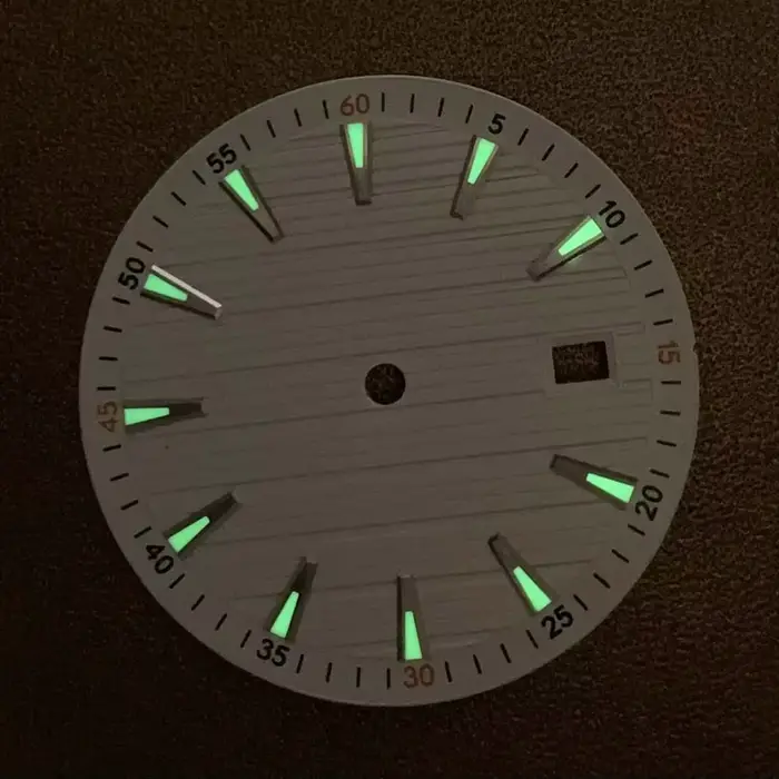 Cadran de montre à calendrier unique pour hommes