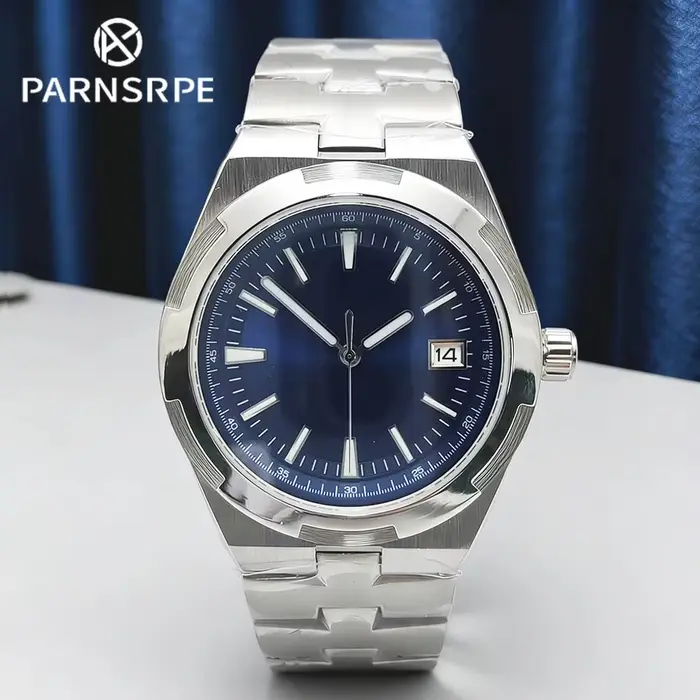 Nouvelle montre-bracelet de luxe pour homme PARNSRPE modèle 2026, mouvement mécanique C NH35, acier 