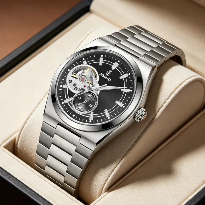 AIMANA Montre mécanique automatique pour homme