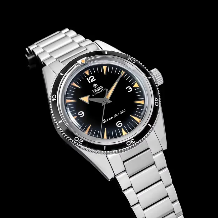 Montre Heimdallr T026 Automatique 38mm Saphir Acier Inoxydable 316L Lumineuse Résistante à L'Eau Occasions Spéciales Hommes