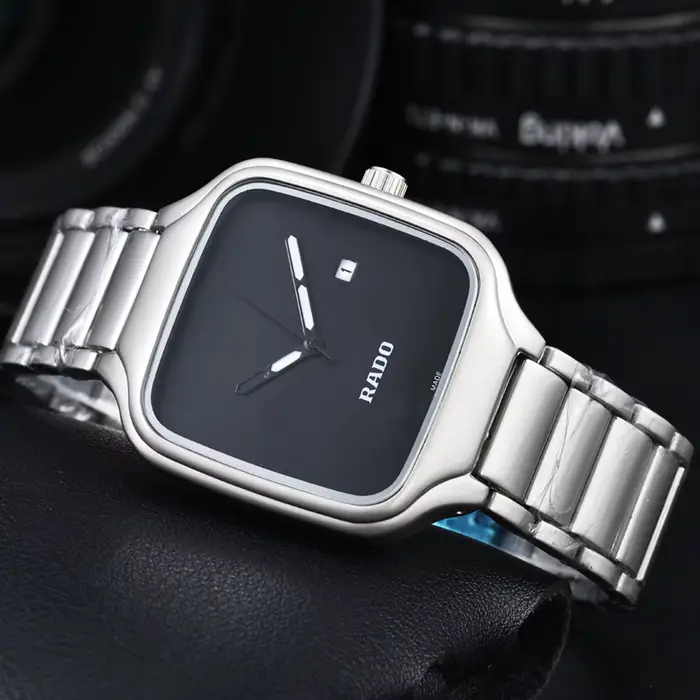 Montres classiques de qualité supérieure de marque Rado pour hommes