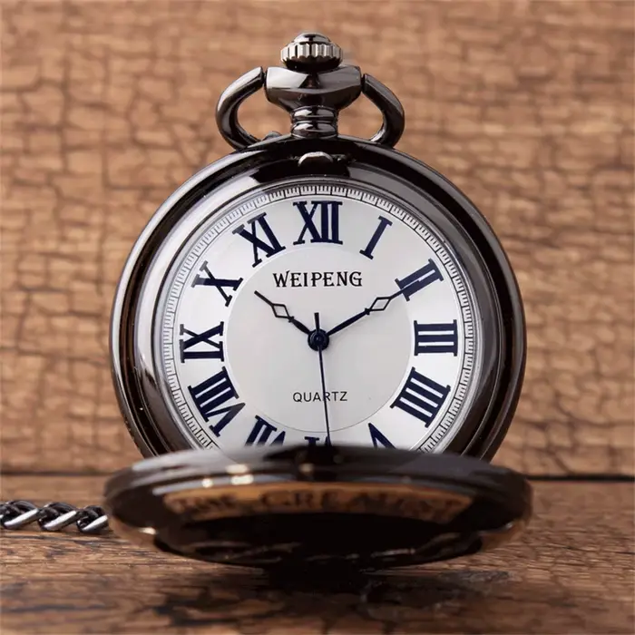 Montre de poche à Quartz pour hommes