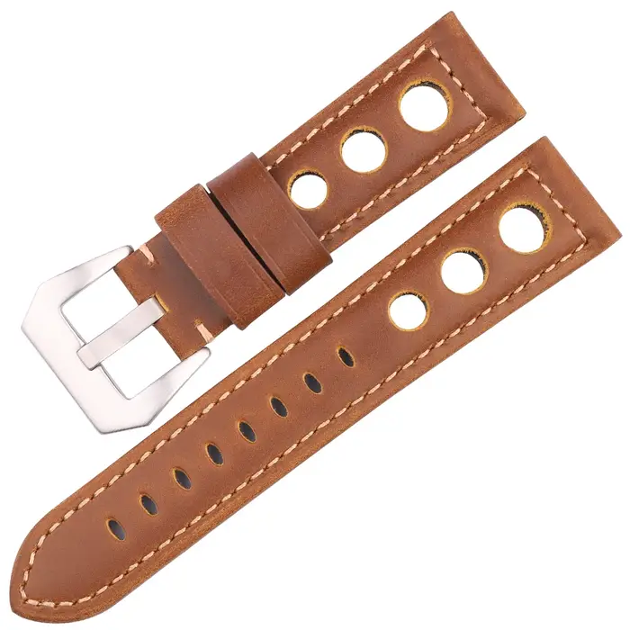Bracelet de montre en cuir de vache